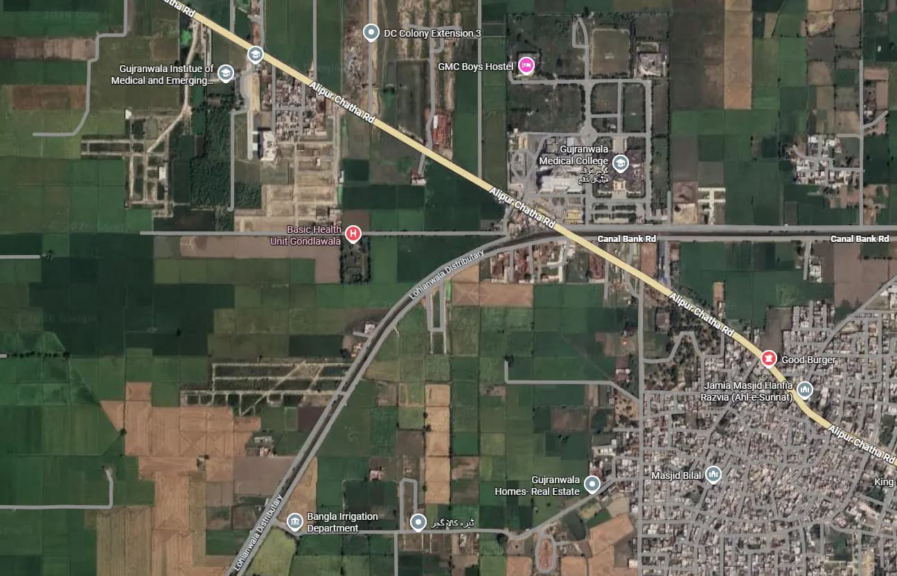 5 Marla Plot for Sale near Medical College Gujranwala
