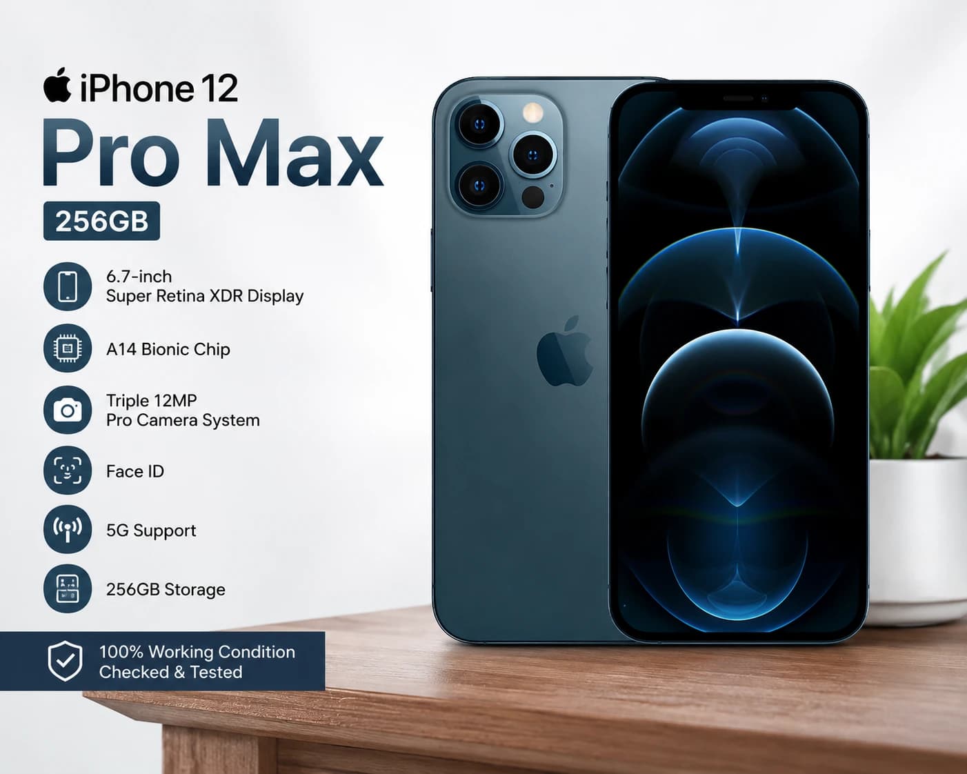 Apple iPhone 12 Pro Max 256GB – Excellent Condition